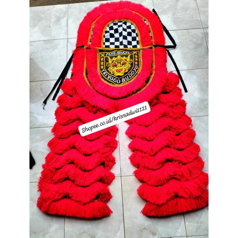 sual barongan pelangi 9 sap #barongan