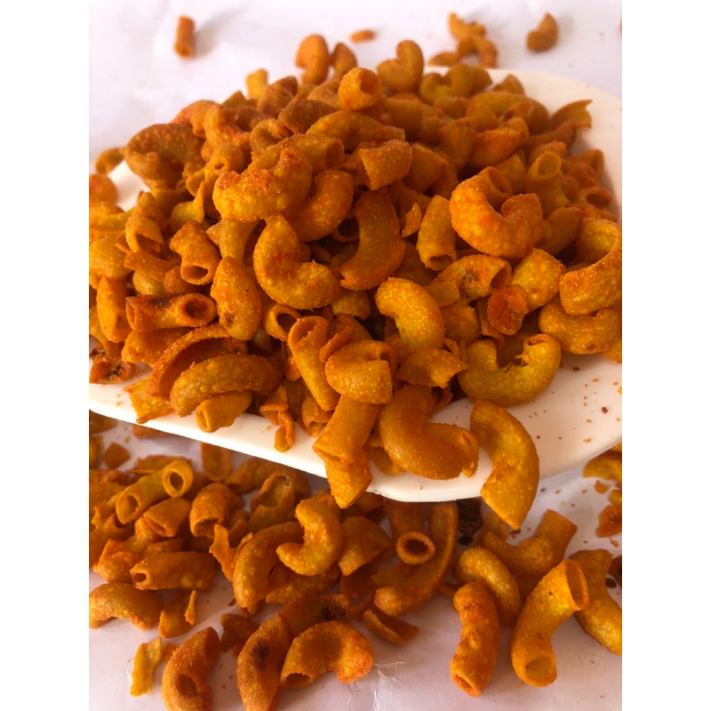 

SNACKOUT - MAKARONI PANGGANG BUMBU BALADO PEDAS ASIN