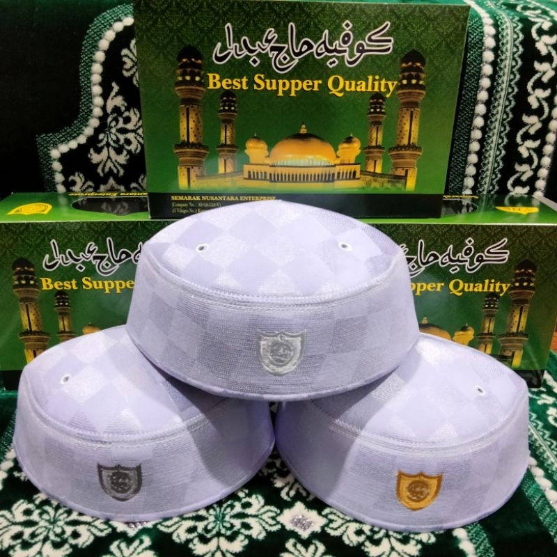 peci Malaysia A5 Abdul Karim motif catur