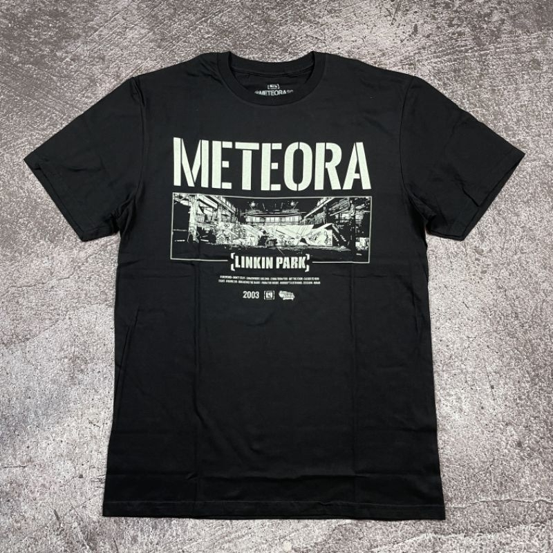 Kaos band official Linkin park - Meteora Wall Art original t-shirt