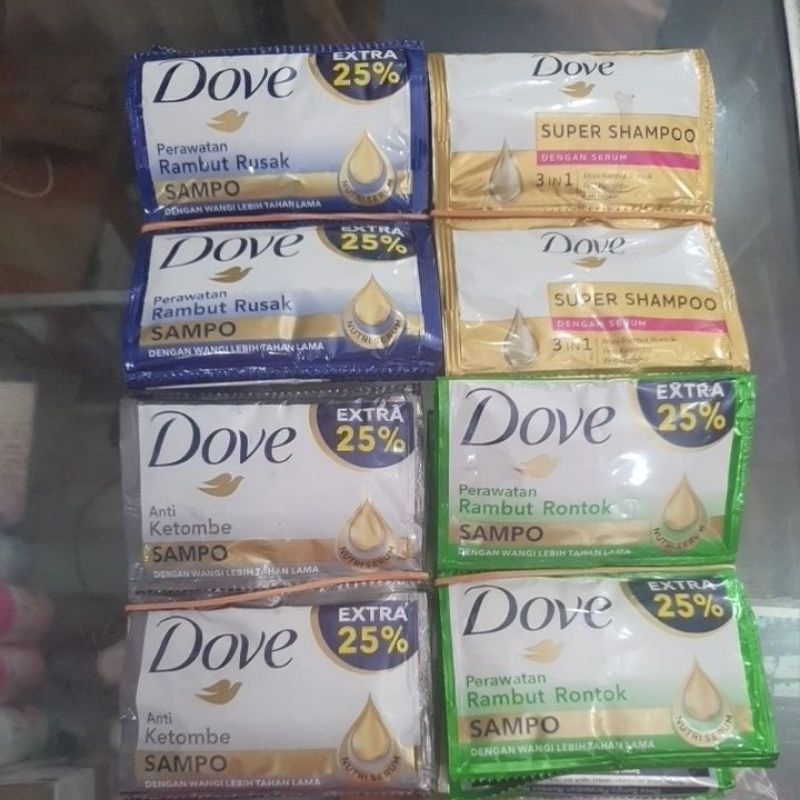 Dove Shampo Sachet