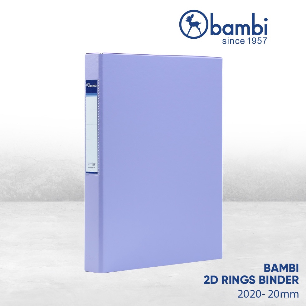 

Best produk Bambi Ring Binder Folio 2 Ring MID SIZE 20 mm kode 2020 58