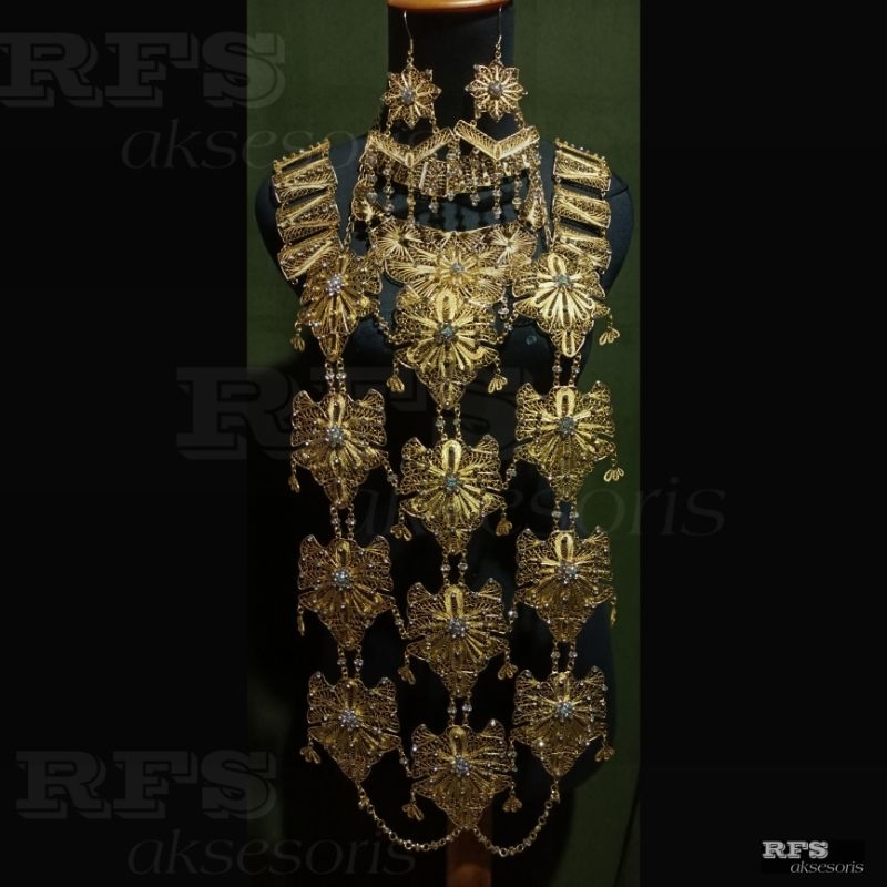 Set Aksesoris Pengantin Bugis-Makassar || MODEL 7