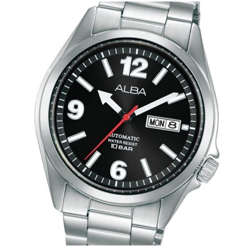 Jam Tangan Pria Silver Stainless Alba AL4405 Automatic AL4405X1