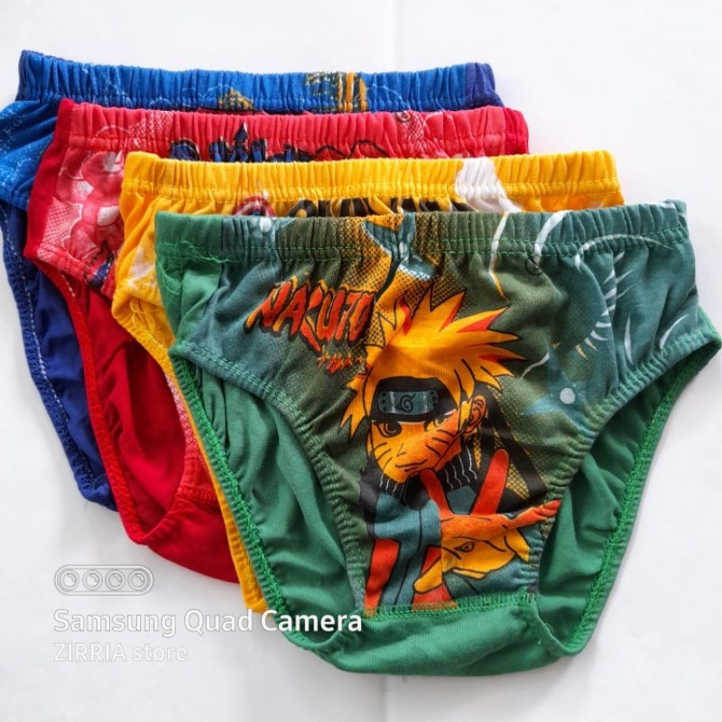 Celana Dalam Anak Cowok Karakter Size L (1 lusin)