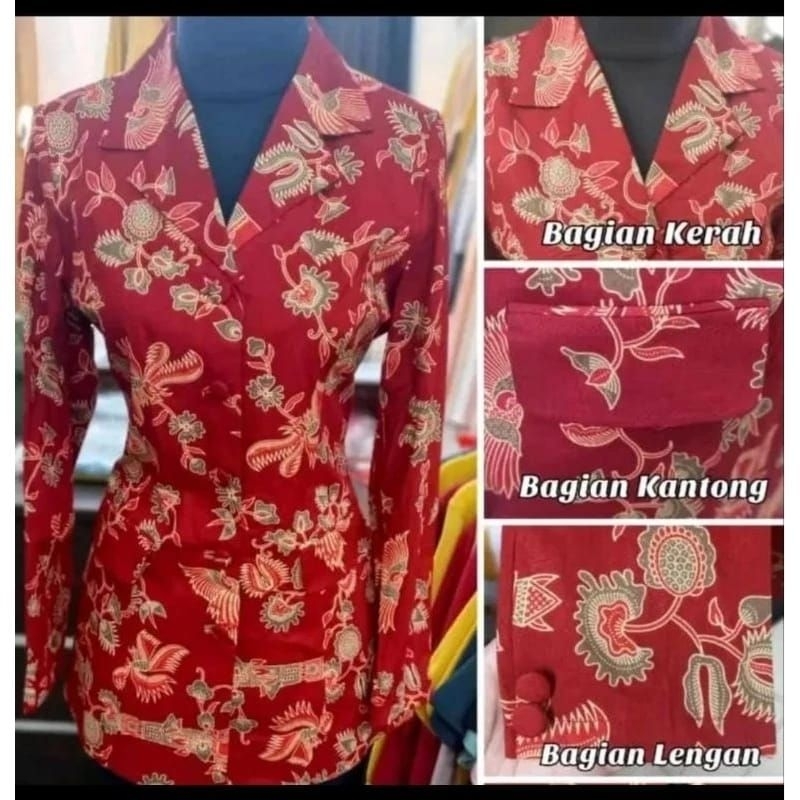 Seragam DWP Dharma Wanita Persatuan Nusantara/ Atasan BATIK Dharma wanita Persatuan Nusantara/ Serag
