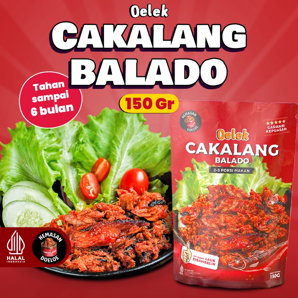 

Laris Oelek Cakalang Balado Oelek/ Cakalang Suwir/ Ikan Cakalang 50