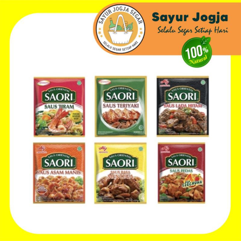 

SAORI saus per Sachet