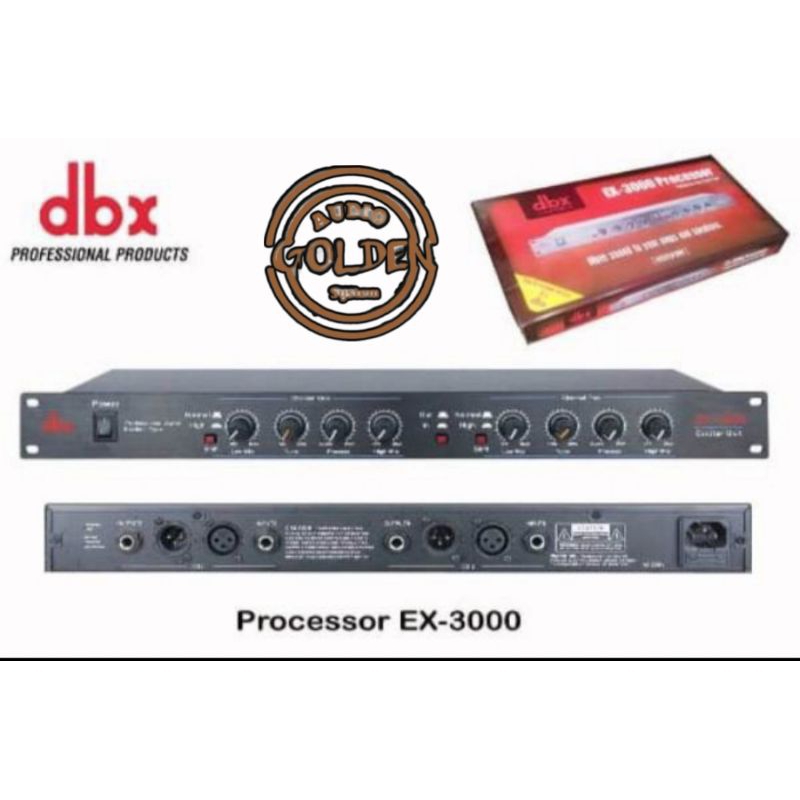 PROCESSOR DBX EX 3000 Audio Prosessorbisa jadi alternatif dari produk ashley PCS101