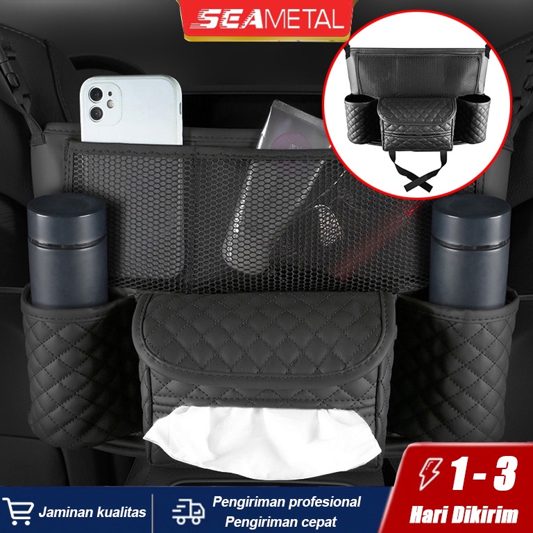 Paling Dicari.. SEAMETAL Tas Organizer Mobil Tas Penyimpanan Mobil Tas Penyimpanan Kendali Pusat Mob