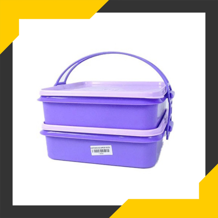 Promo Rantang Virgo Susun 2 DX WS/Tempat Makanan 2 Susun Murah