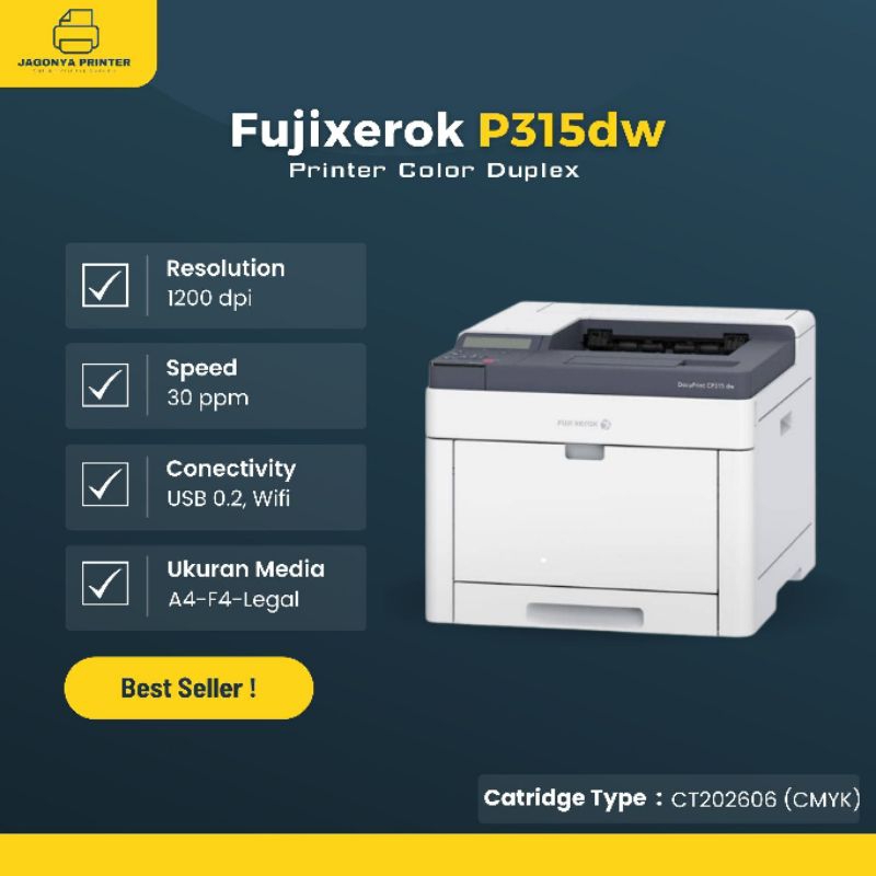 Fuji Xerox Docuprint CP315dw Printer Colour (Duplex, Wireless)