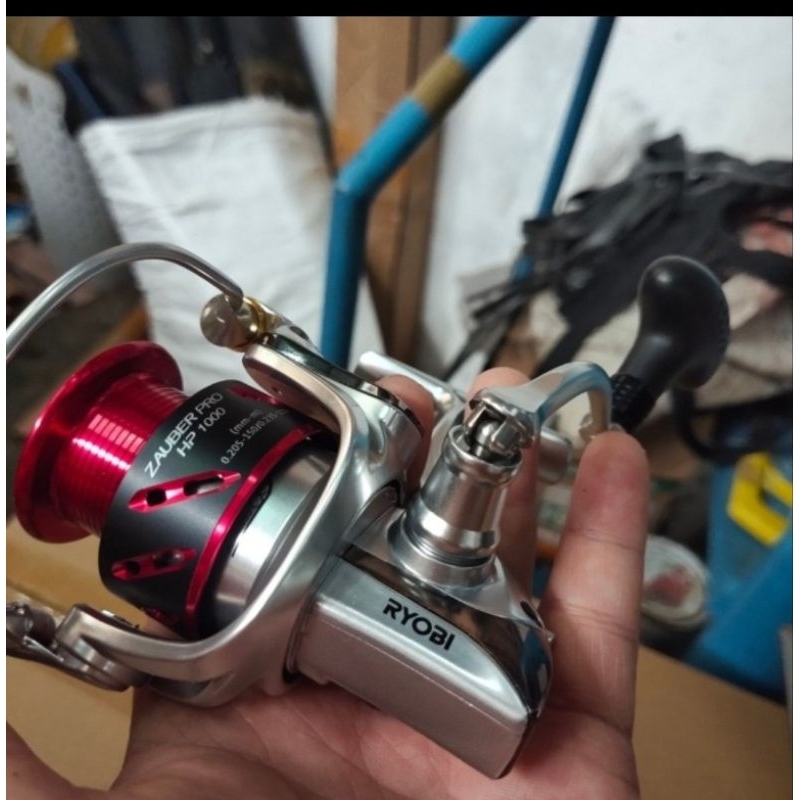 reel ryobi zauber pro hp spool merah 1000 2000 3000 4000 power handel