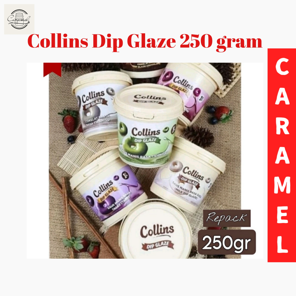 

Collins Dip Glaze 250 Gram All Variant