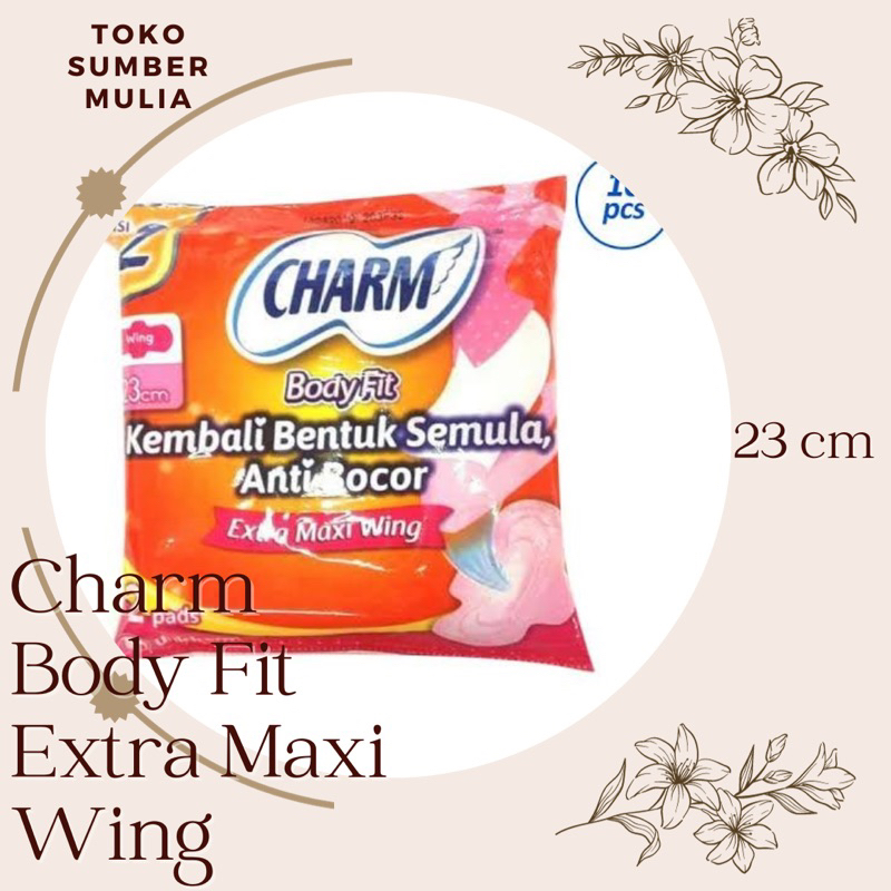 Pembalut Charm Extra Maxi Wing Renceng