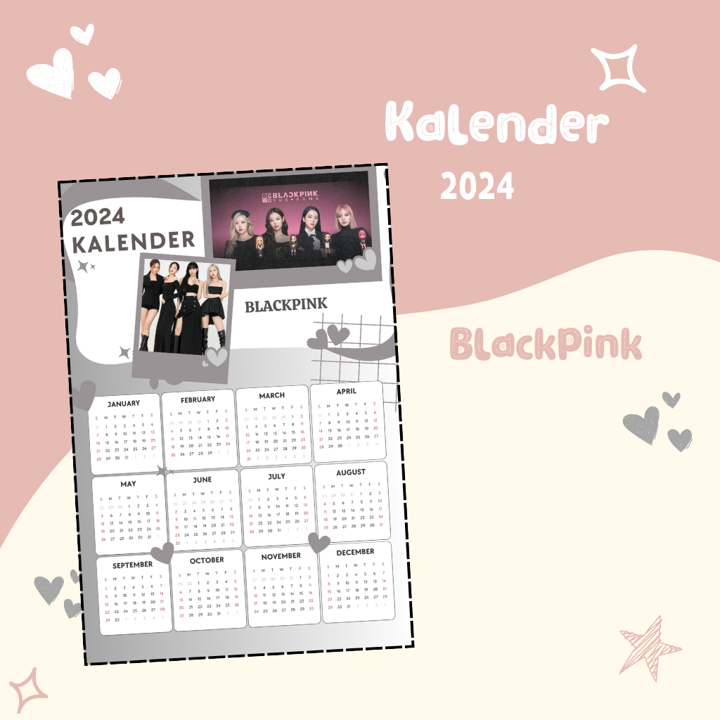 

KALENDER 2024 BLACKPINK KPOP