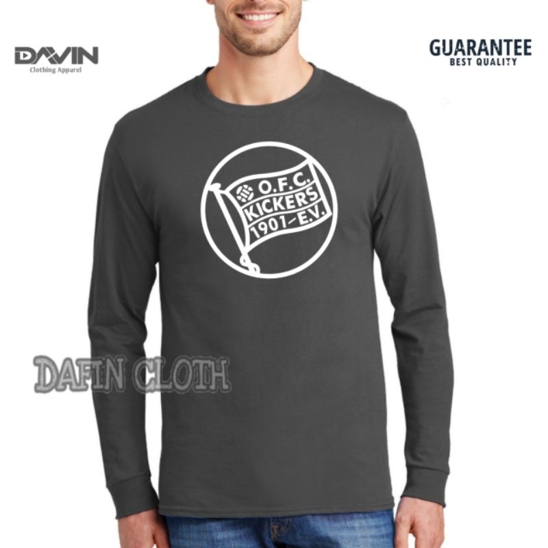 Kaos Pria Baju Tshirt Lengan Panjang Kickers 1901