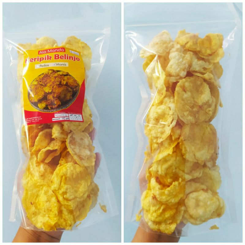 

keripik blinjo manis gurih