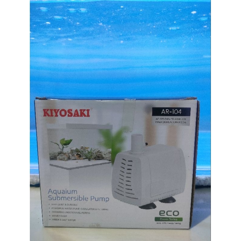 Mesin pompa celup air kolam aquarium kyosaki AR 104 murah filter kolam aquarium