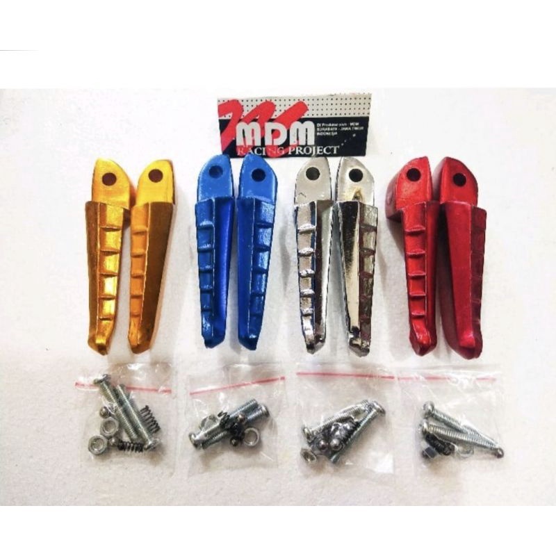 FOOTSTEP STEP BELAKANG MIO J MIO M3 MIO SOUL GT 125 MIO NEW NOUCO XEON DLL CNC WARNA FOOT STEP VARIA