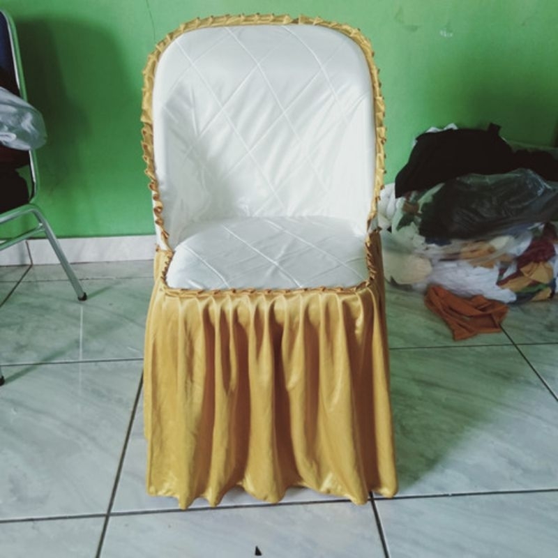 BEST SELLER  SARUNG KURSI CHITOSE LIPAT PLUS PITA - SARUNG KURSI CHITOSE