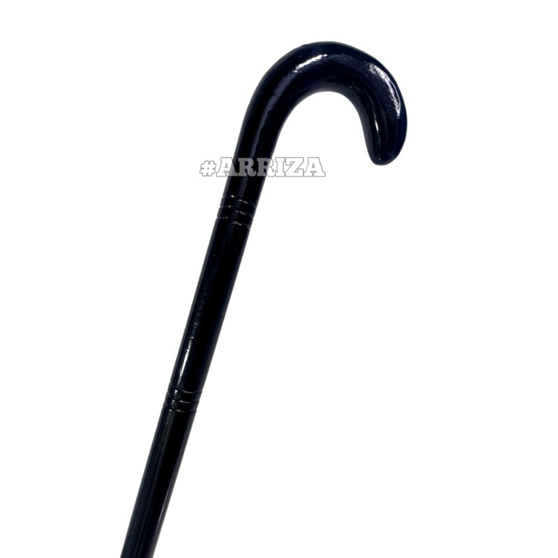 Aurabaik Tongkat Jalan / Tongkat Kayu Jati Model Payung / Tongkat Kaki 1 / Tongkat Orang Tua / Teken