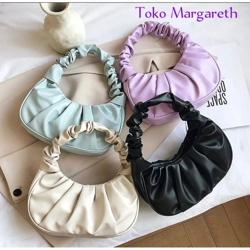 Tas Wanita Kerut Calista Korean Style/Tas Wanita Terbaru/Tas Wanita Serut Mini