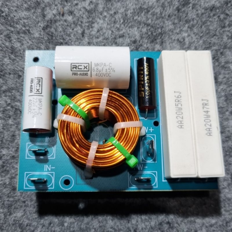 Crossover pasif  twiter tweeter clarity, dan balap