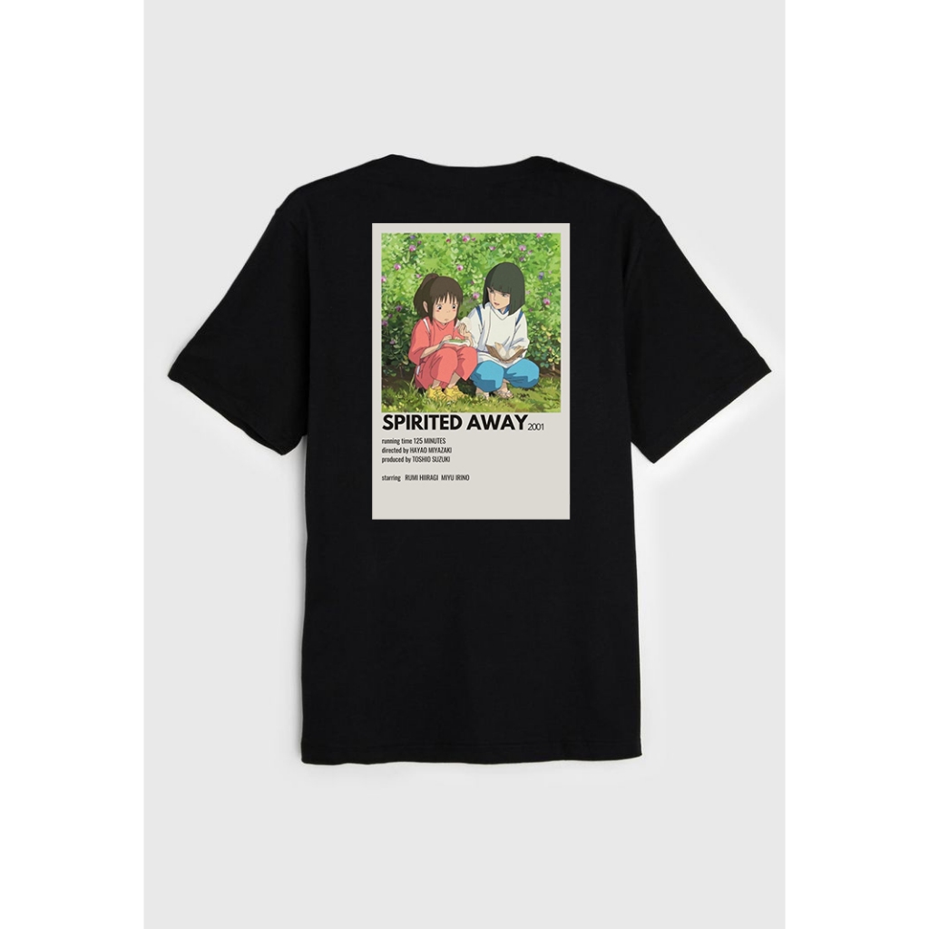 KAOS BAJU GHIBLI SPIRITED AWAY T-SHIRT
