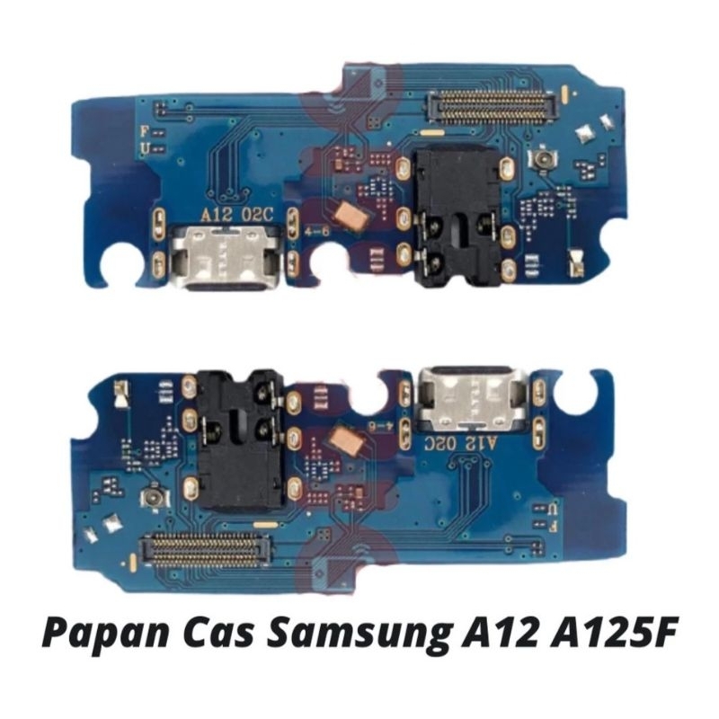 PAPAN KONEKTOR CAS CHARGER  PCB SAMSUNG A12