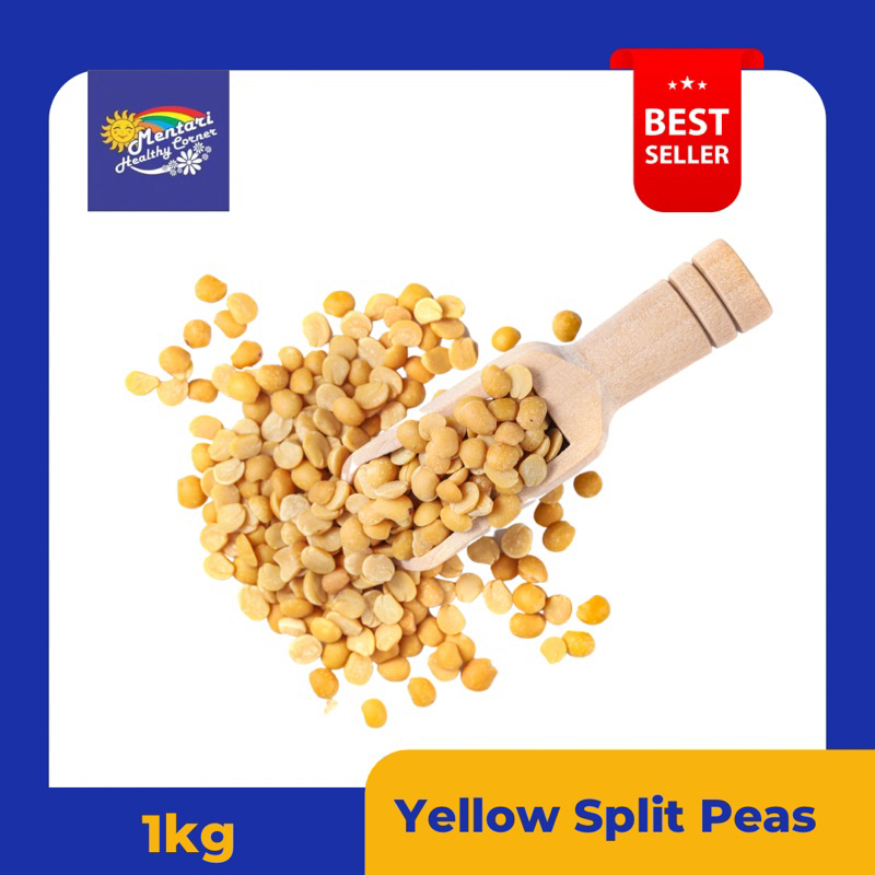 

Yellow Split Peas 1kg / Kacang Polong Kuning Belah 1kg