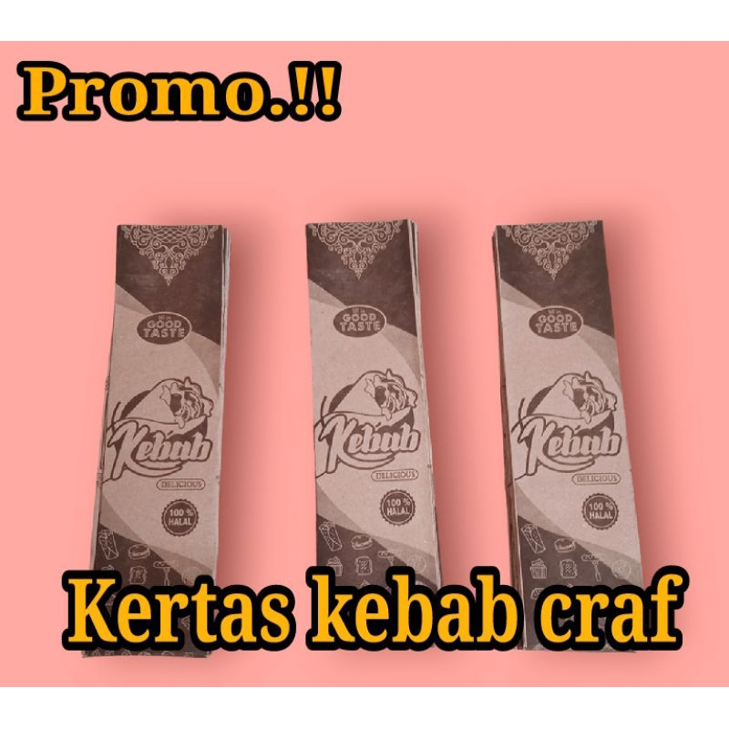 

Kertas kebab / Kemasan kebab / Bungkus kebab