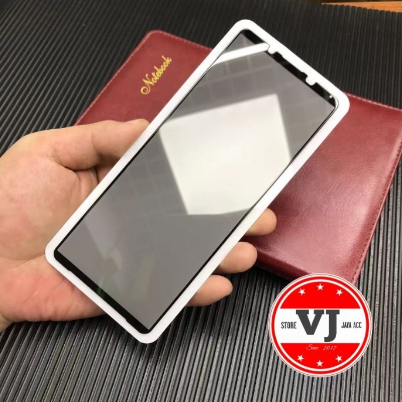 Anti Spy Tempered Glass Sony Xperia 1iii Full Cover 3D Anti Gores Xperia 1 Mark III