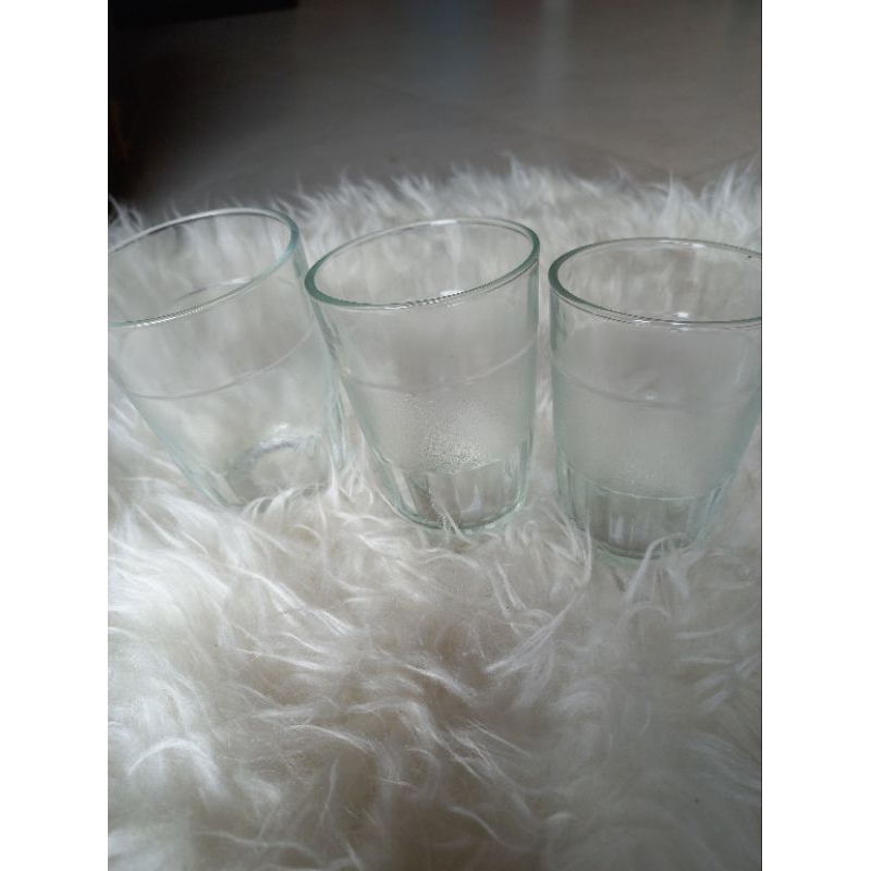 Gelas kopi polos 1 lusin (12pcs) /gelas kopi polos lusinan