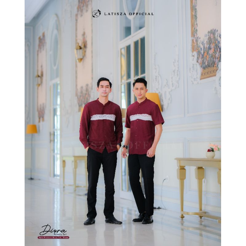 KEMEJA PRIA KOKO PRIA RAYON KOKO SET FAMILY DIORA DAD KOKO