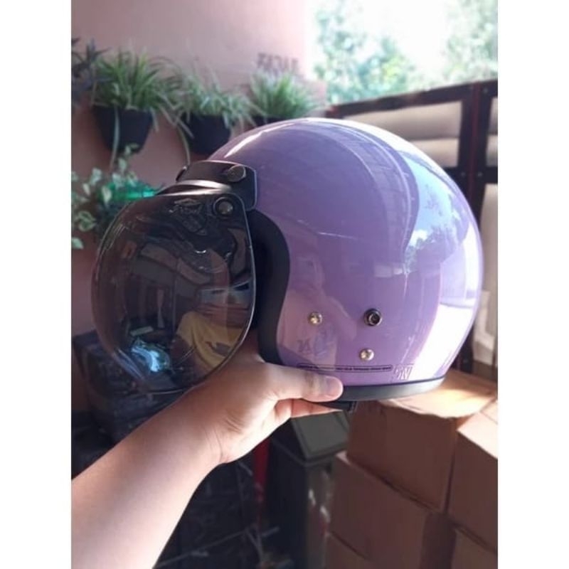 HELM BOGO LILAC PULL WARNA