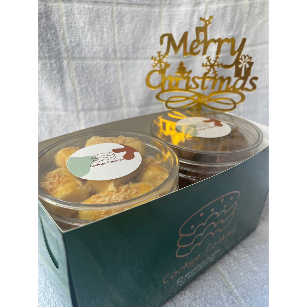 

Hampers Natal 2 Cookies jar besar