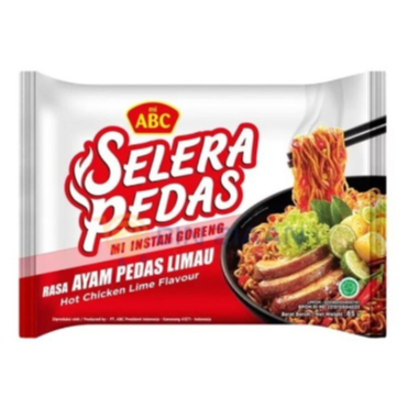 

ABC Mie Goreng Ayam Pedas Limau 80gr