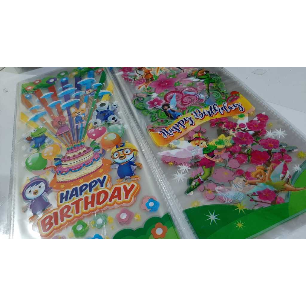 

Plastik parcel motif kartun