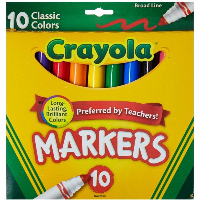 

Crayola Markers 10ct Marker