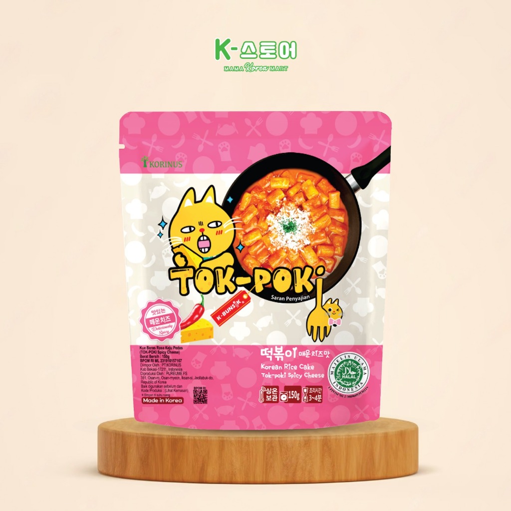 

TOKPOKI SPICY CHEESE 120G