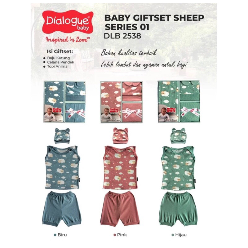 Dialogue baby gift set series DLB2538