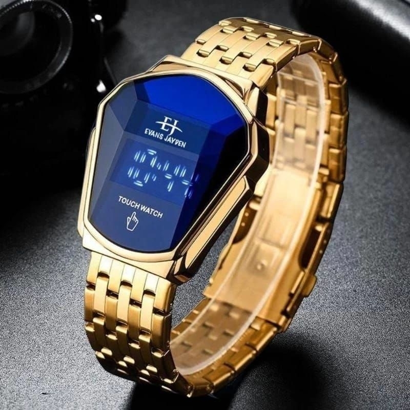 Jam Tangan Cowok Evans jayden 9953 EJ futuristic  touchscreen