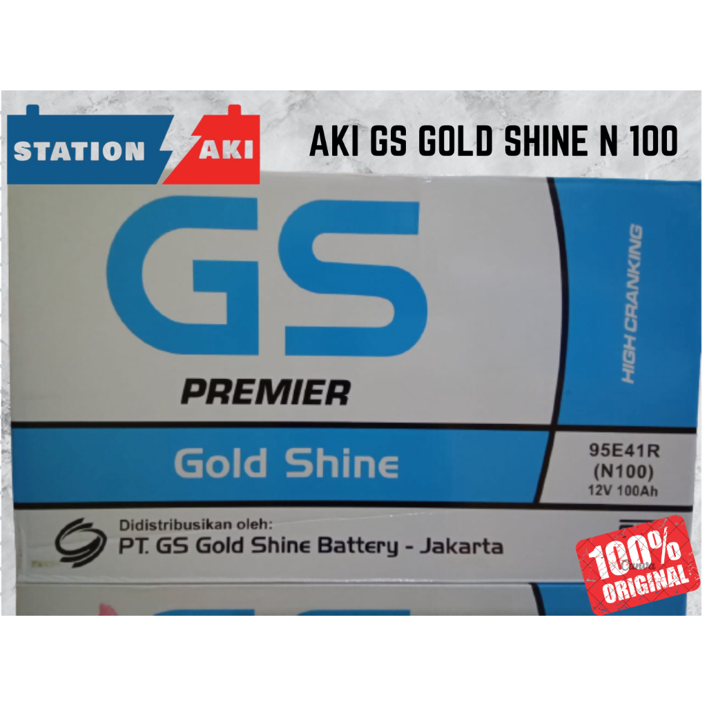 AKI MOBIL GS GOLD SHINE N 100 (12V/100AH)