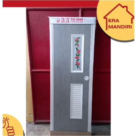 Pintu PVC kamar mandi 70 x 195 cm