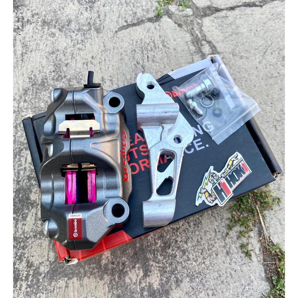 Kaliper Brembo 4P Gp4rx Pnp Rx King Old Lama Rxs Rxz Bahan Dural