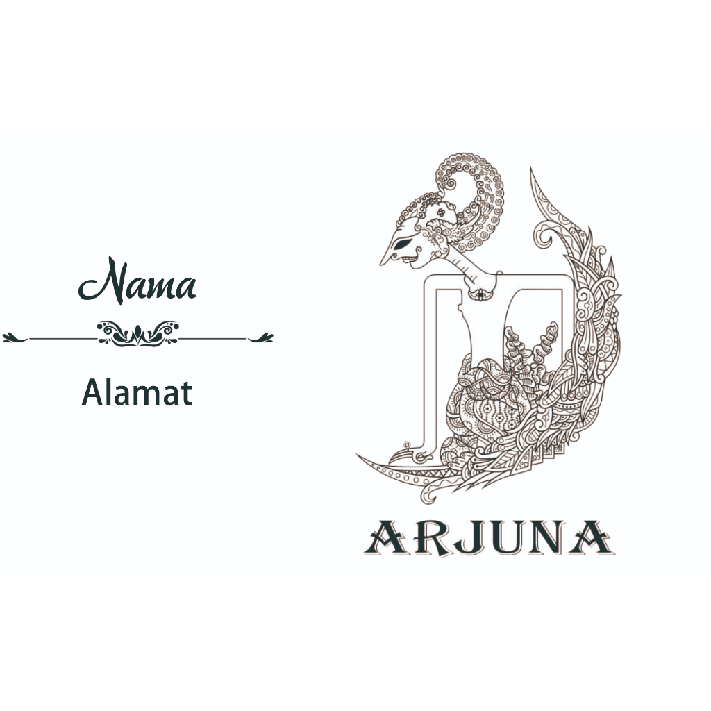 

cetak amplop buwuhan/kondangan custom wayang hitam putih