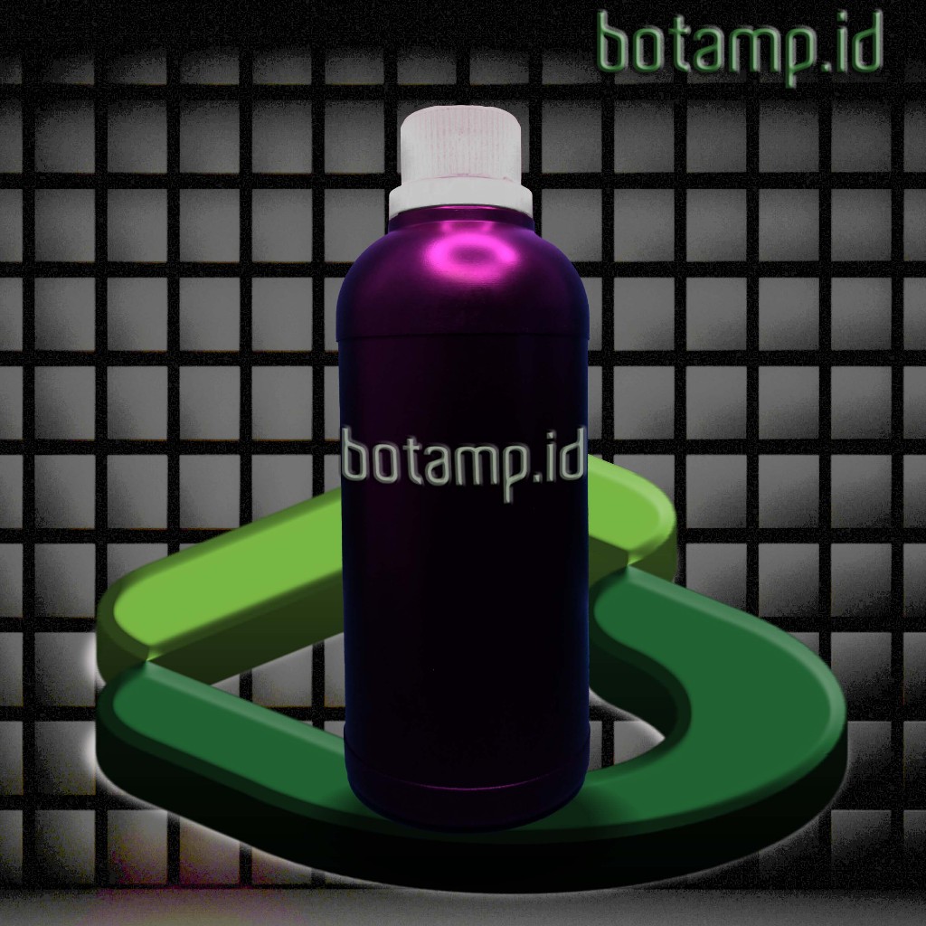 Botol Agro Labor HDPE 500ml Hitam