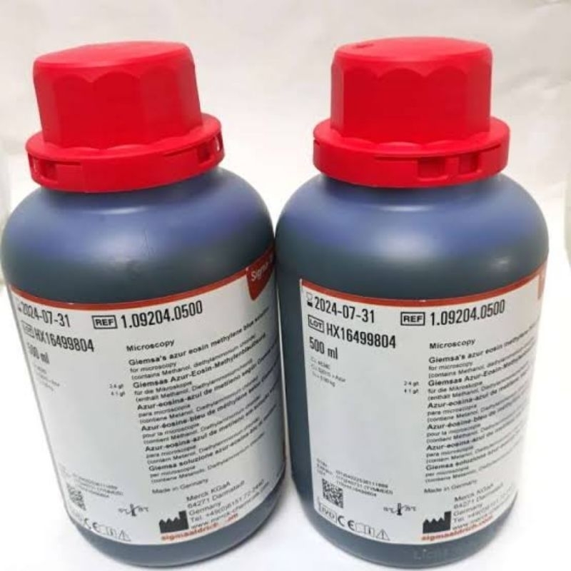 Giemsa 500 ml e merck / Giemsa / cat giemsa eosin / Giemsa merck / Giemsa / hapusan giemsa / cat gie