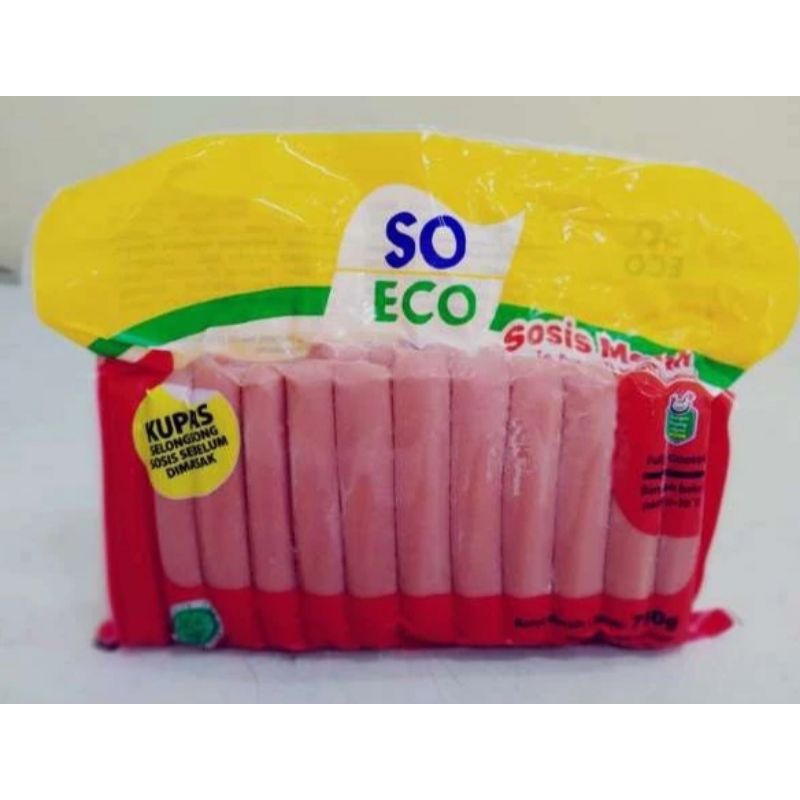 

Sosis Merah So Eco 750gr